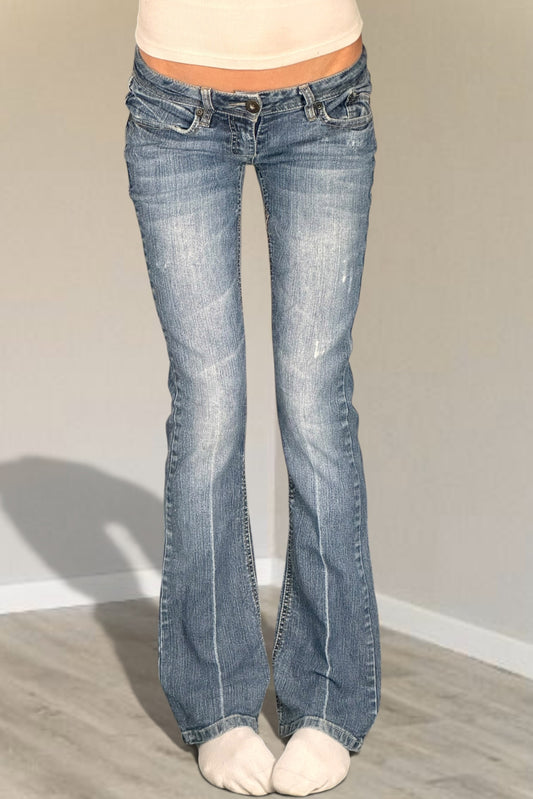 Lågmidjade jeans stl: XS