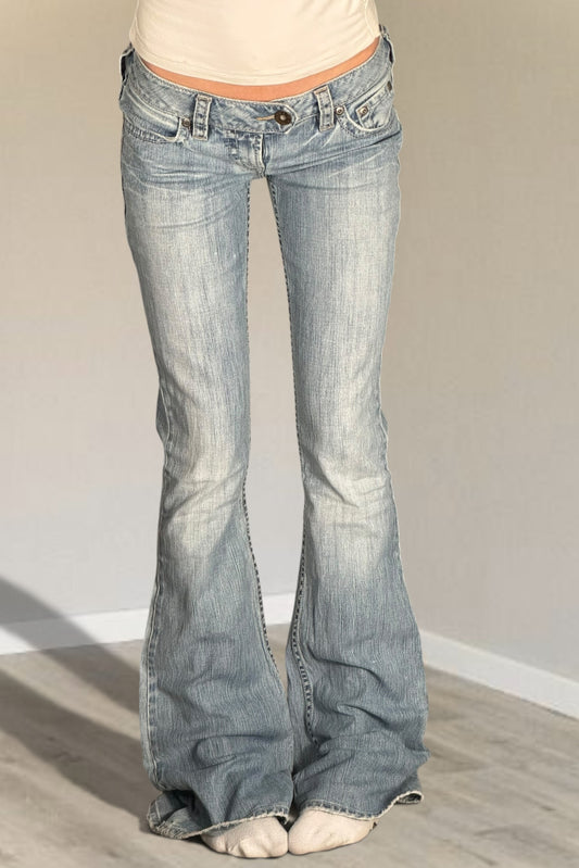 Lågmidjade jeans stl: XS/S