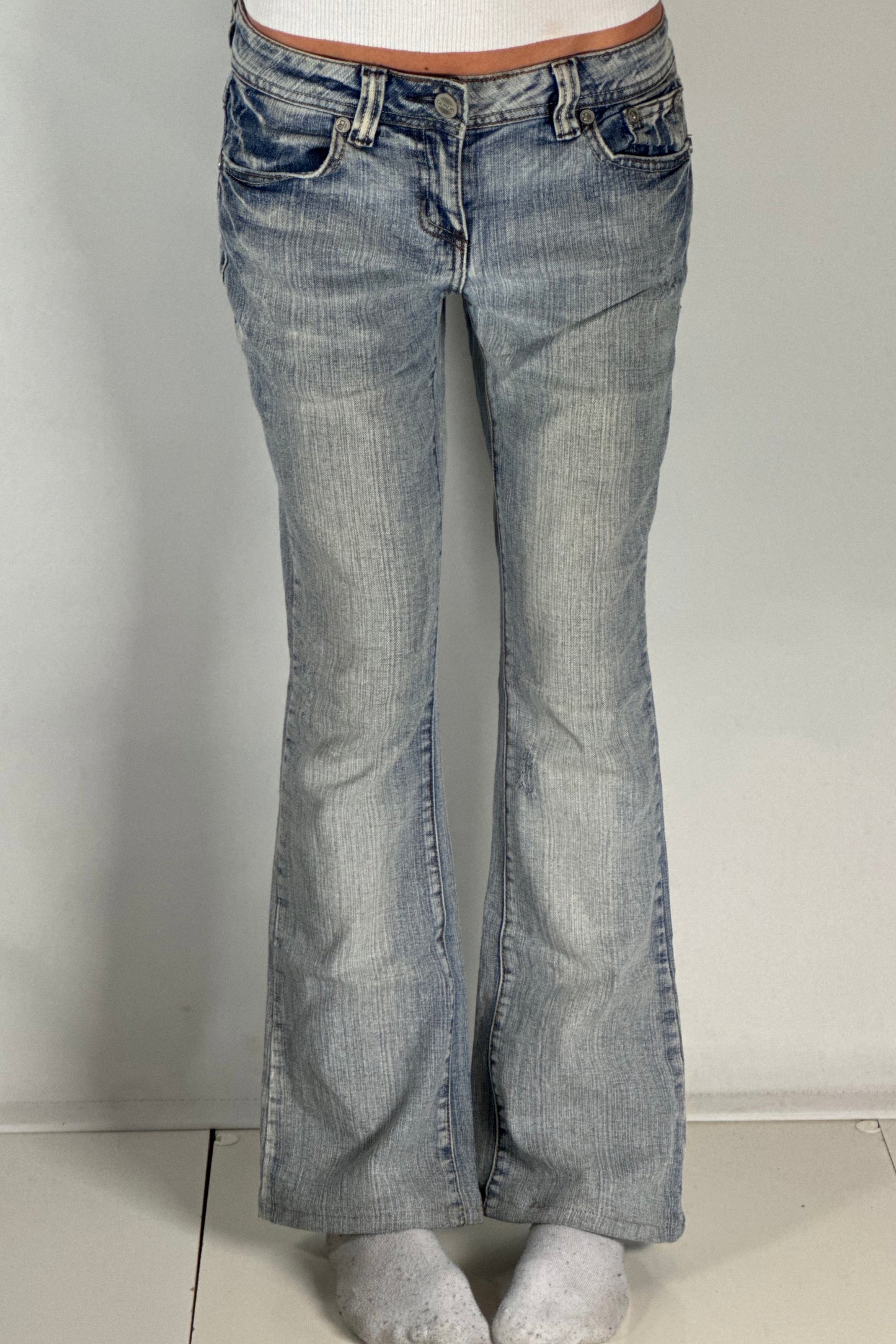 Lågmidjade jeans stl: S