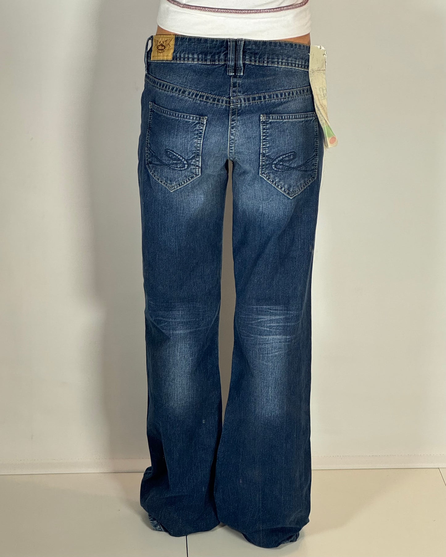 Lågmidjade jeans stl: S