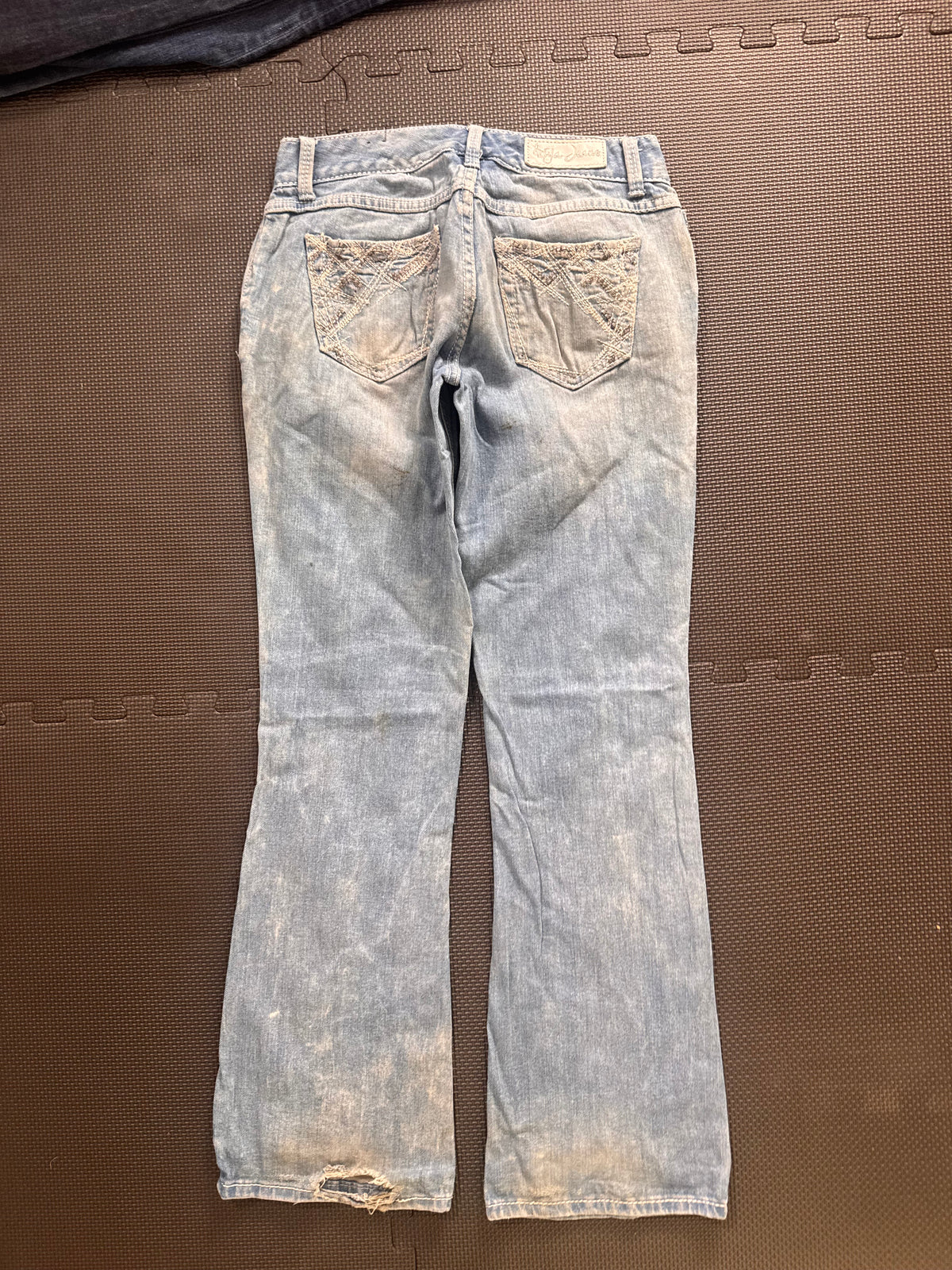 Lågmidjade jeans stl: S