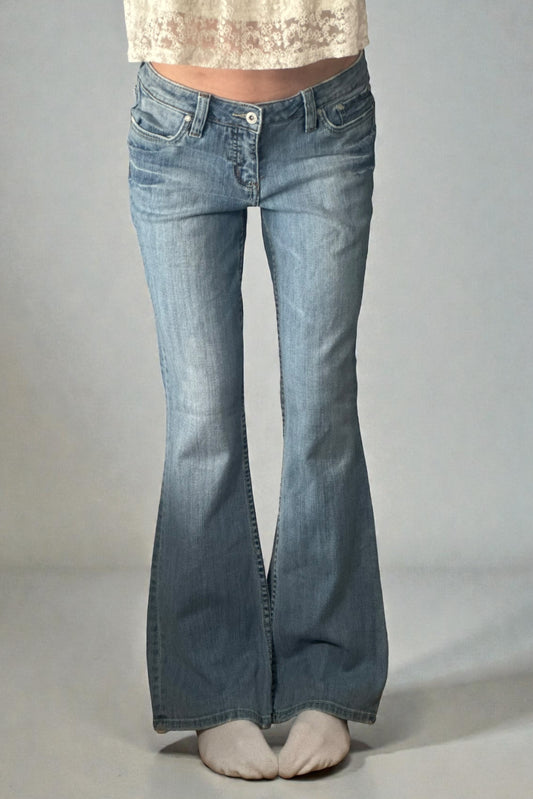 Lågmidjade jeans stl: S