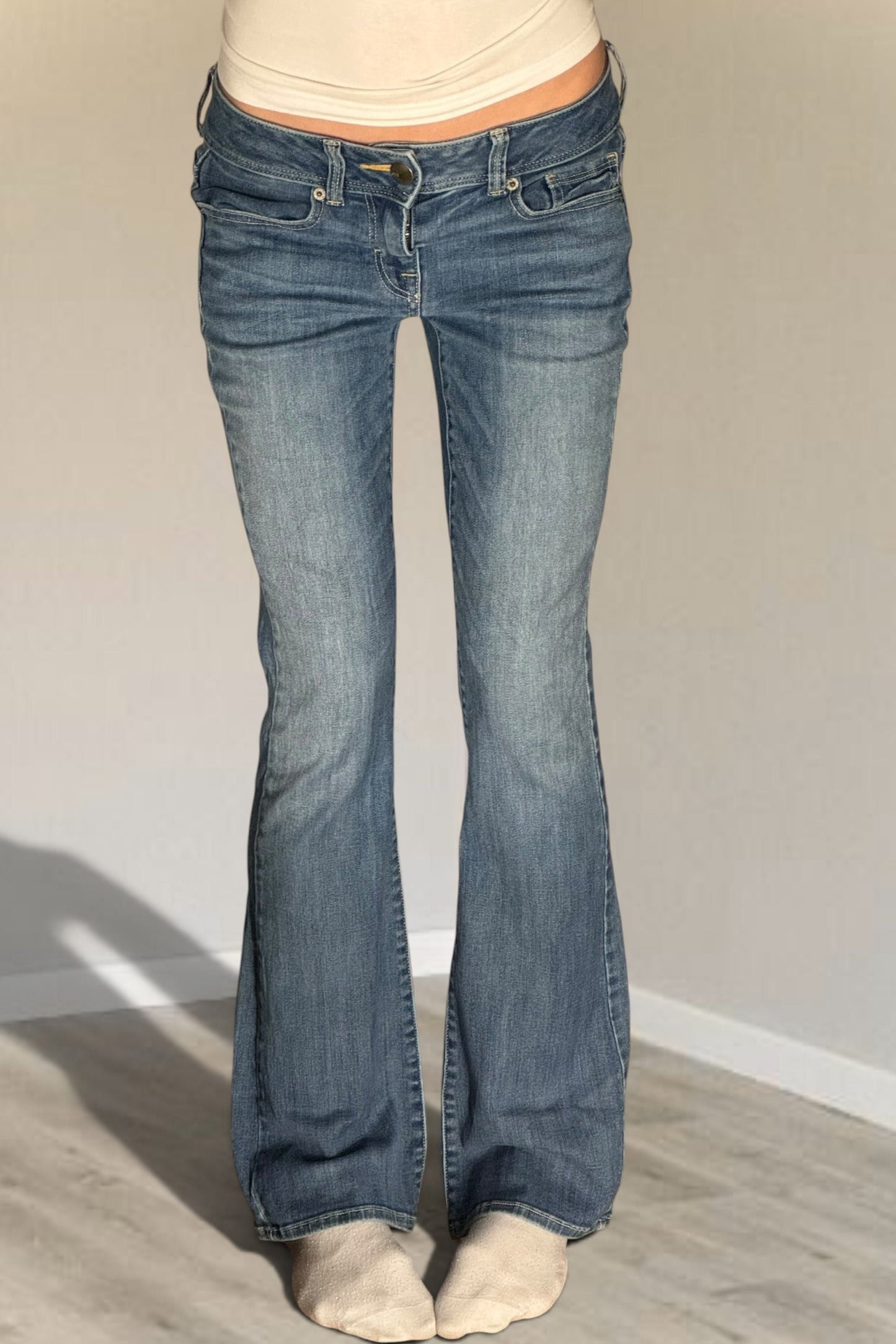 Lågmidjade jeans stl: XS/S