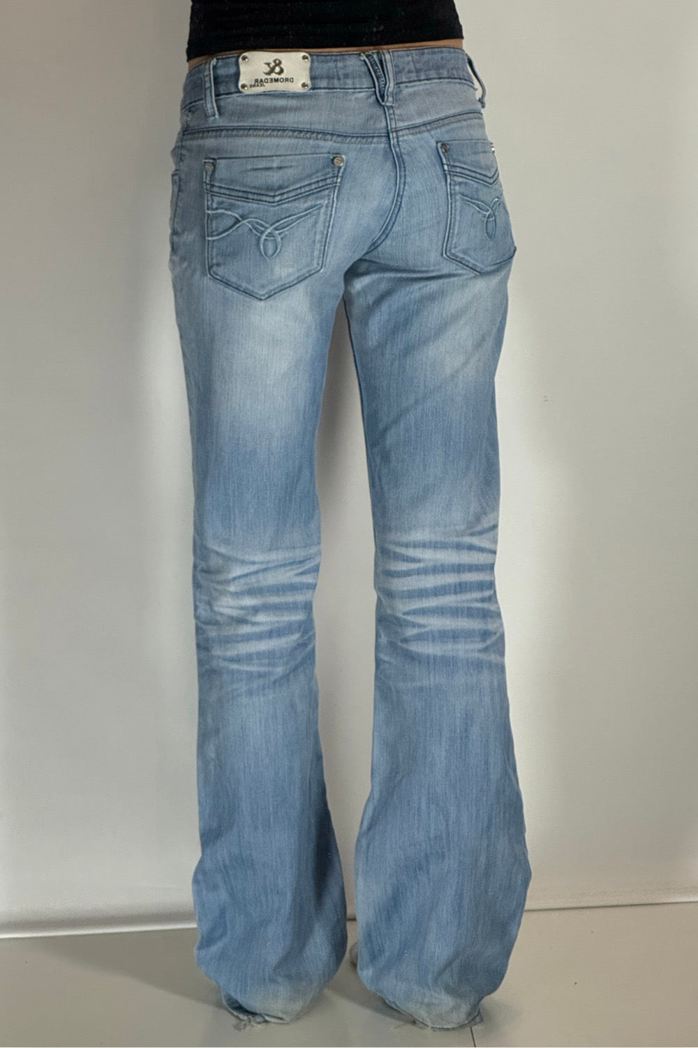 Lågmidjade jeans stl: S