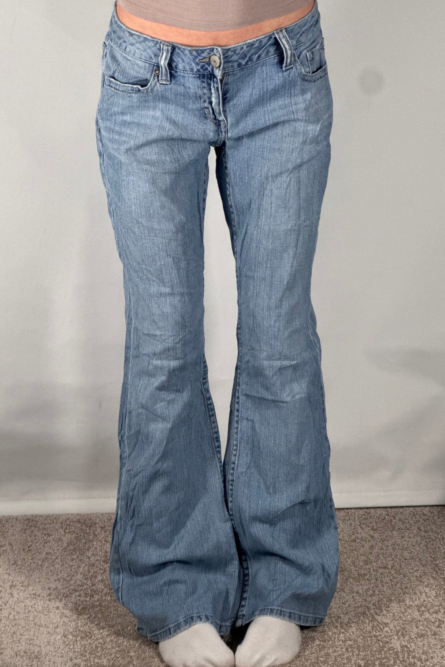 Lågmidjade jeans stl: M