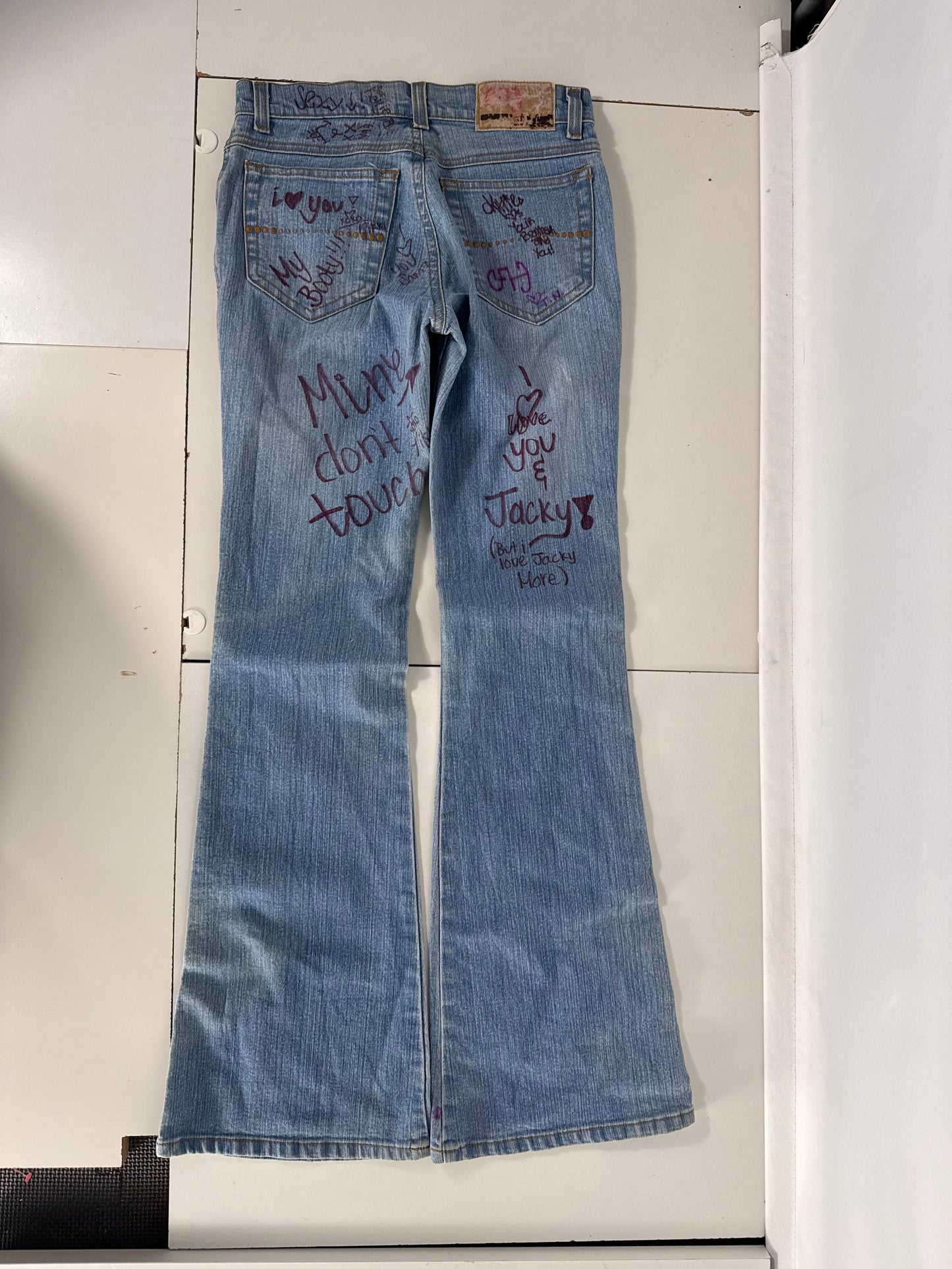 Lågmidjade jeans stl: XS