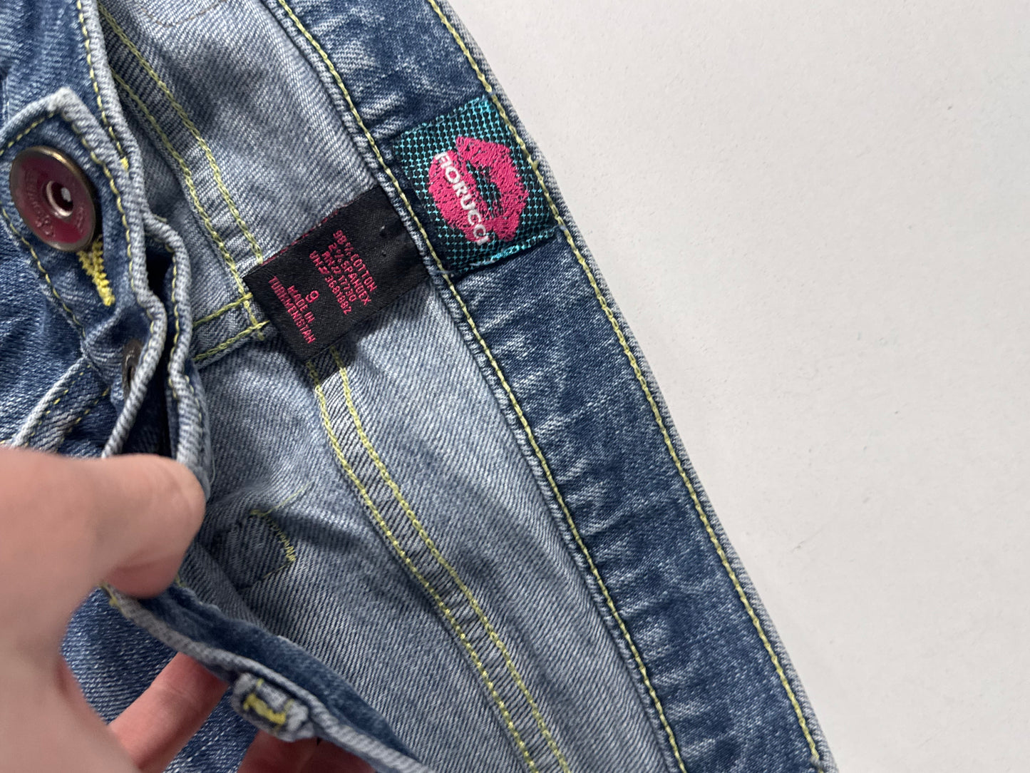 Lågmidjade jeans stl: S