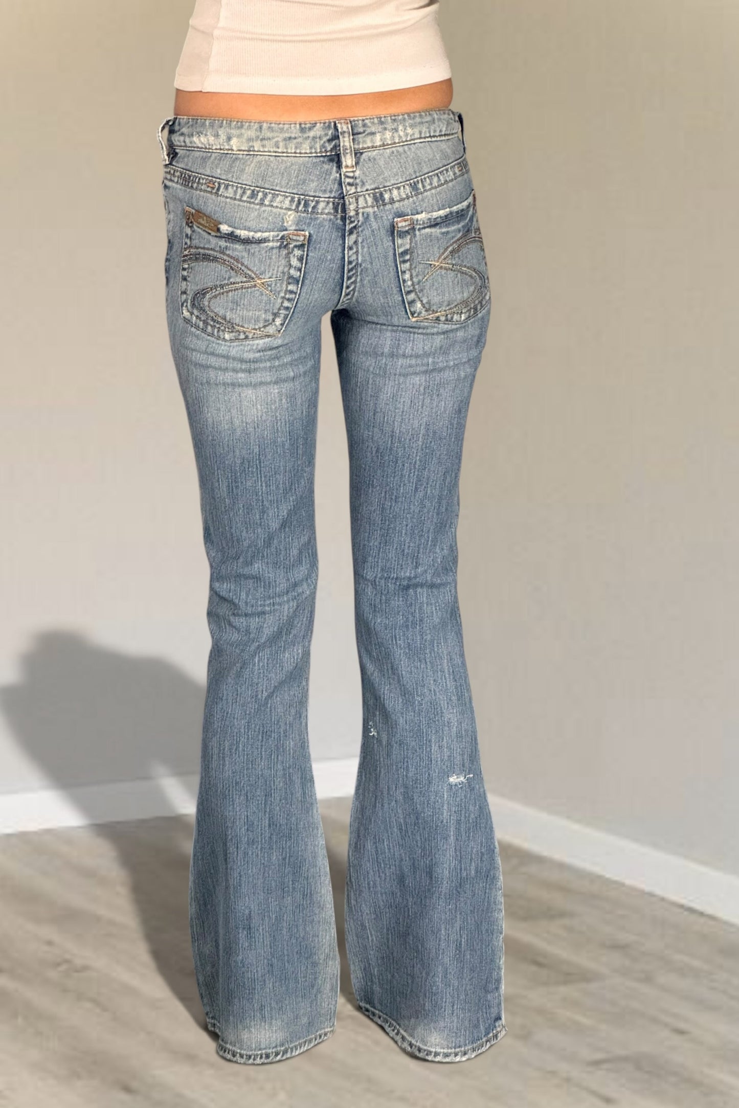 Lågmidjade jeans stl: XXS