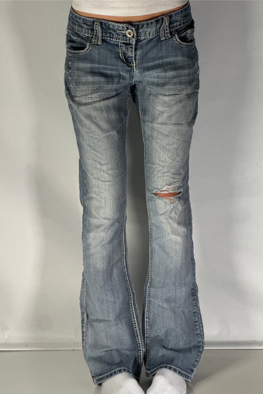 Lågmidjade jeans stl: S