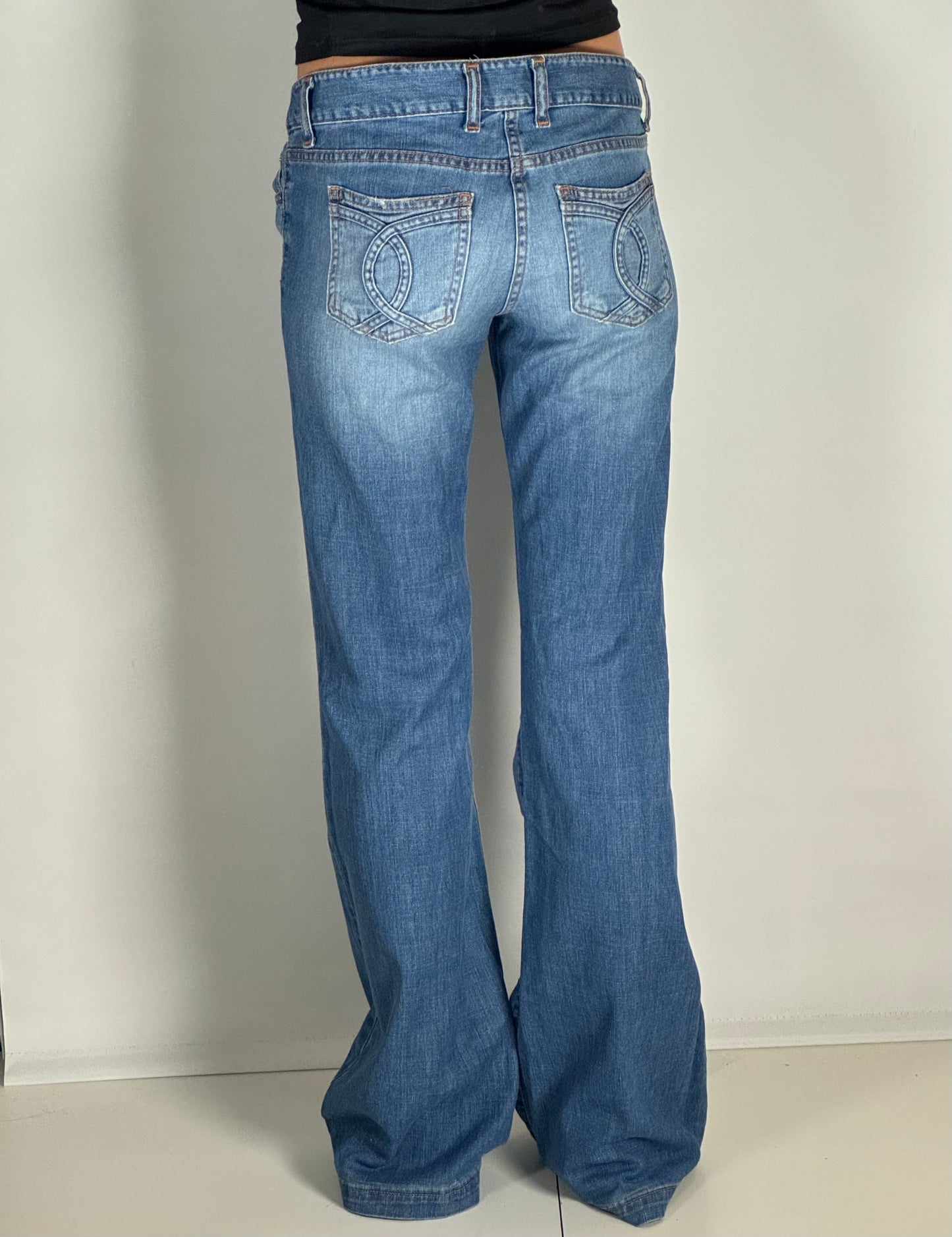 Lågmidjade jeans stl: S