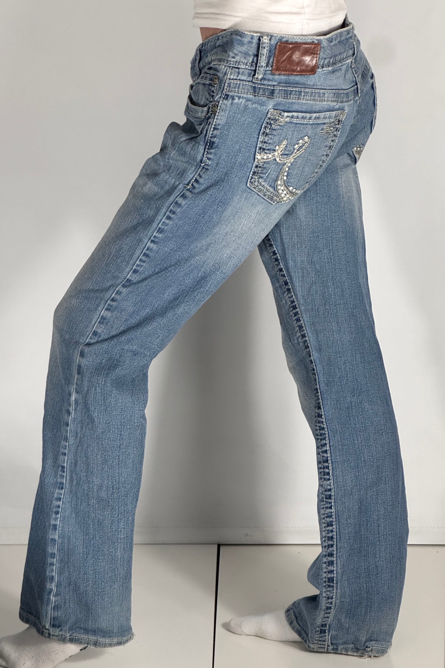 Lågmidjade jeans stl: L