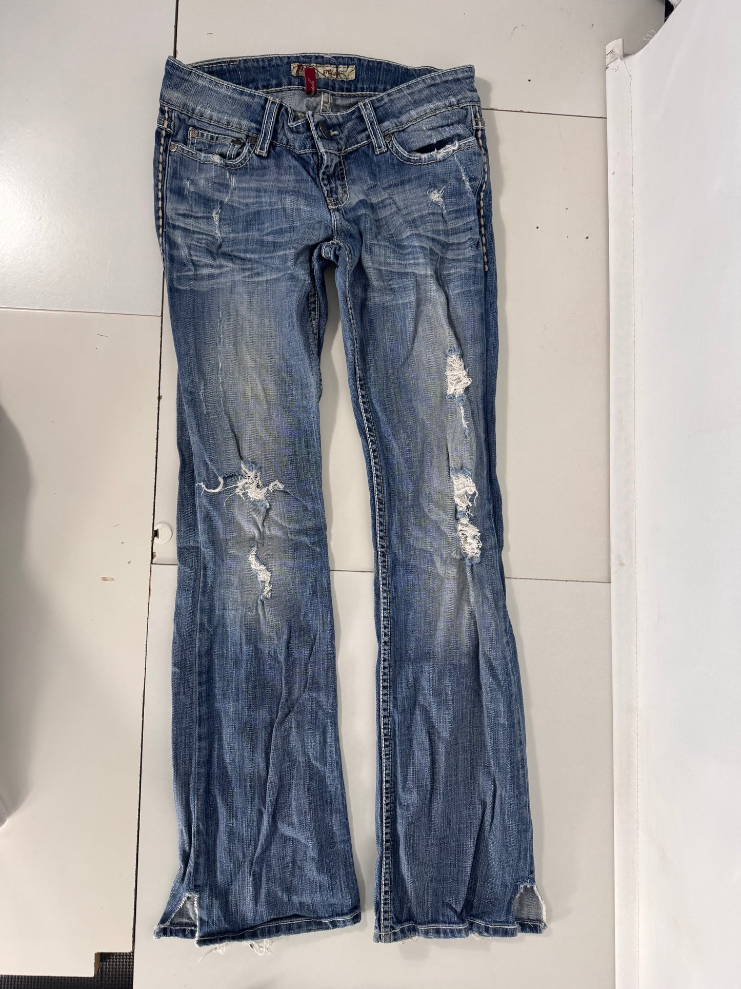 Lågmidjade jeans stl: XS