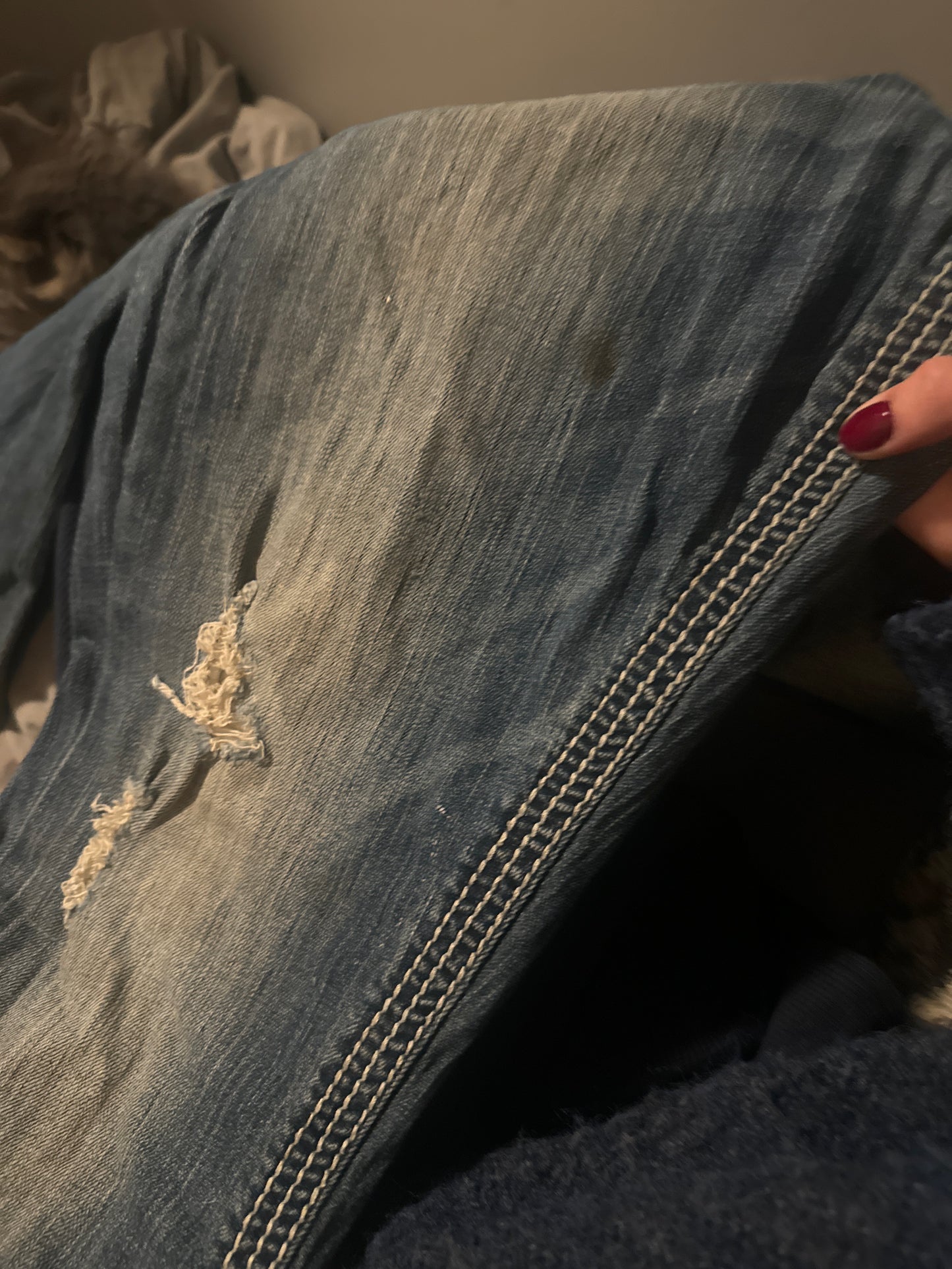 Lågmidjade jeans stl: L