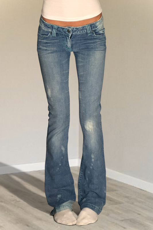 Lågmidjade jeans stl: XXS
