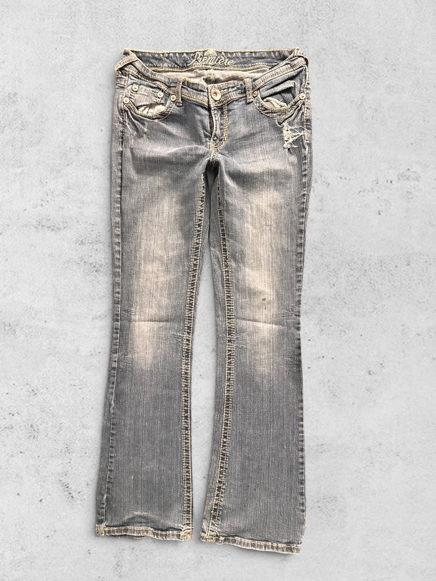 Lågmidjade jeans stl: S