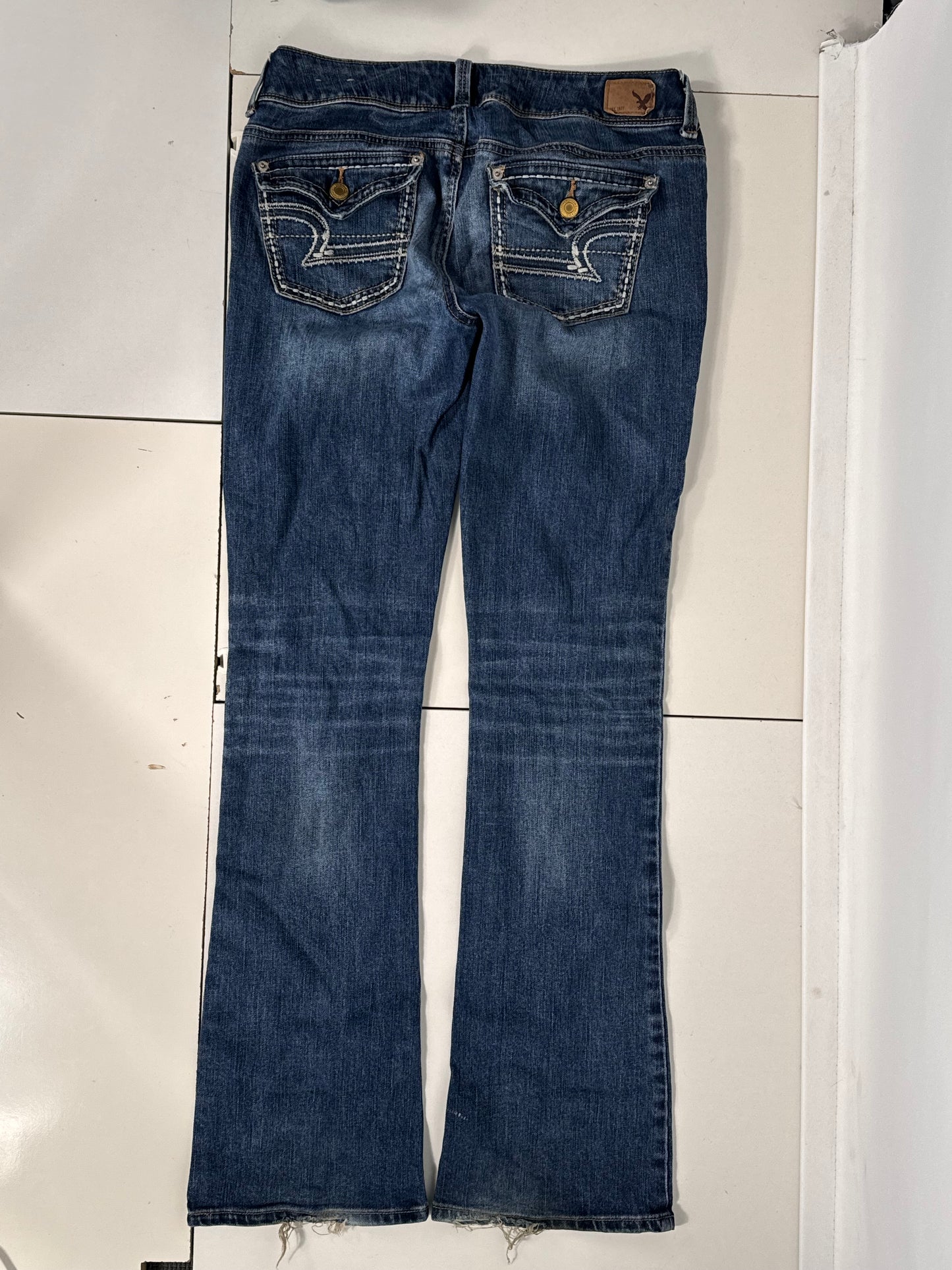 Lågmidjade jeans stl: S