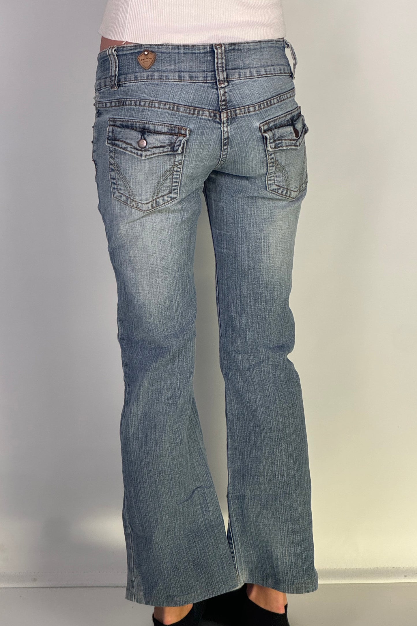 Lågmidjade jeans stl: XS