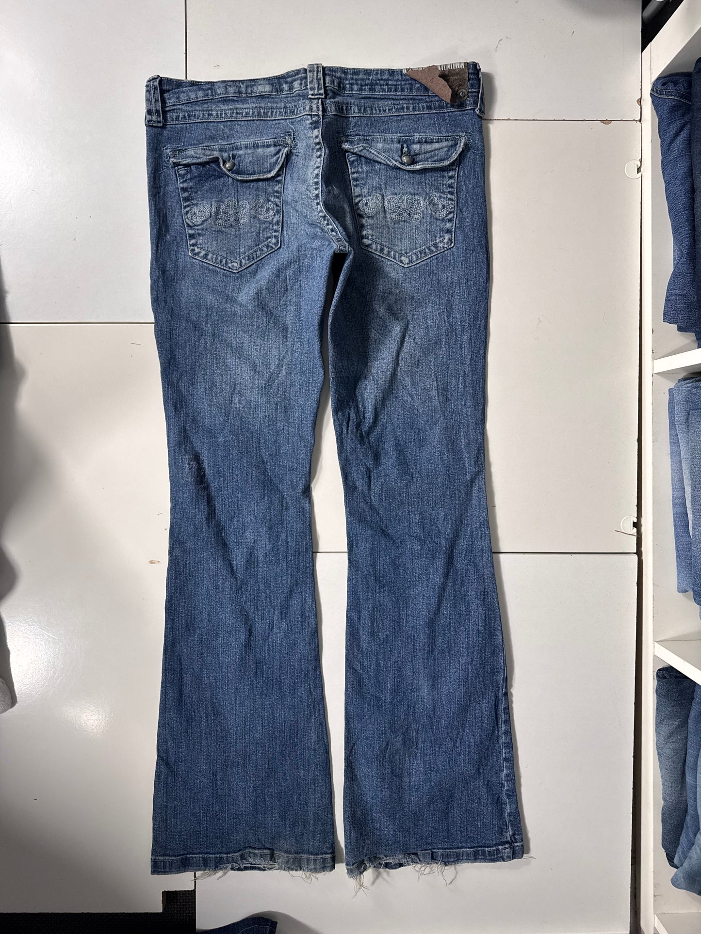 Lågmidjade jeans stl: M
