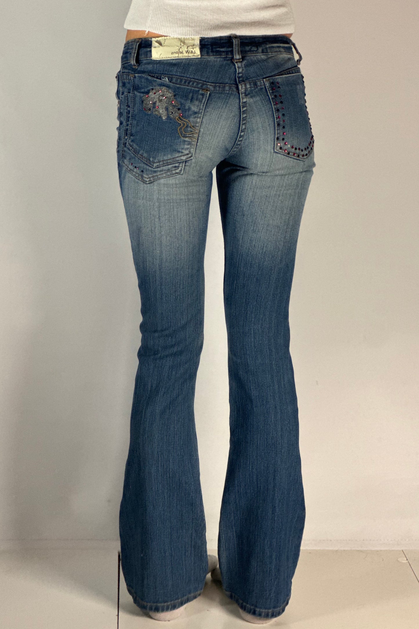 Lågmidjade jeans stl: XXS
