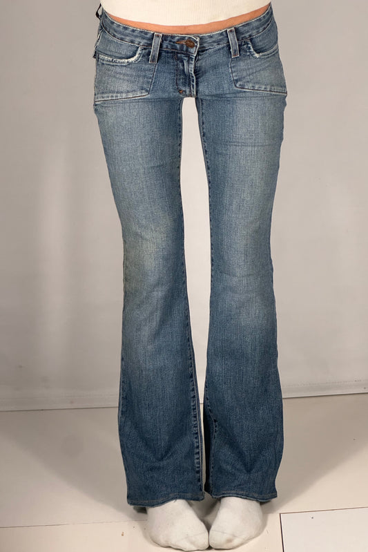 Lavtaljede jeans str: XS