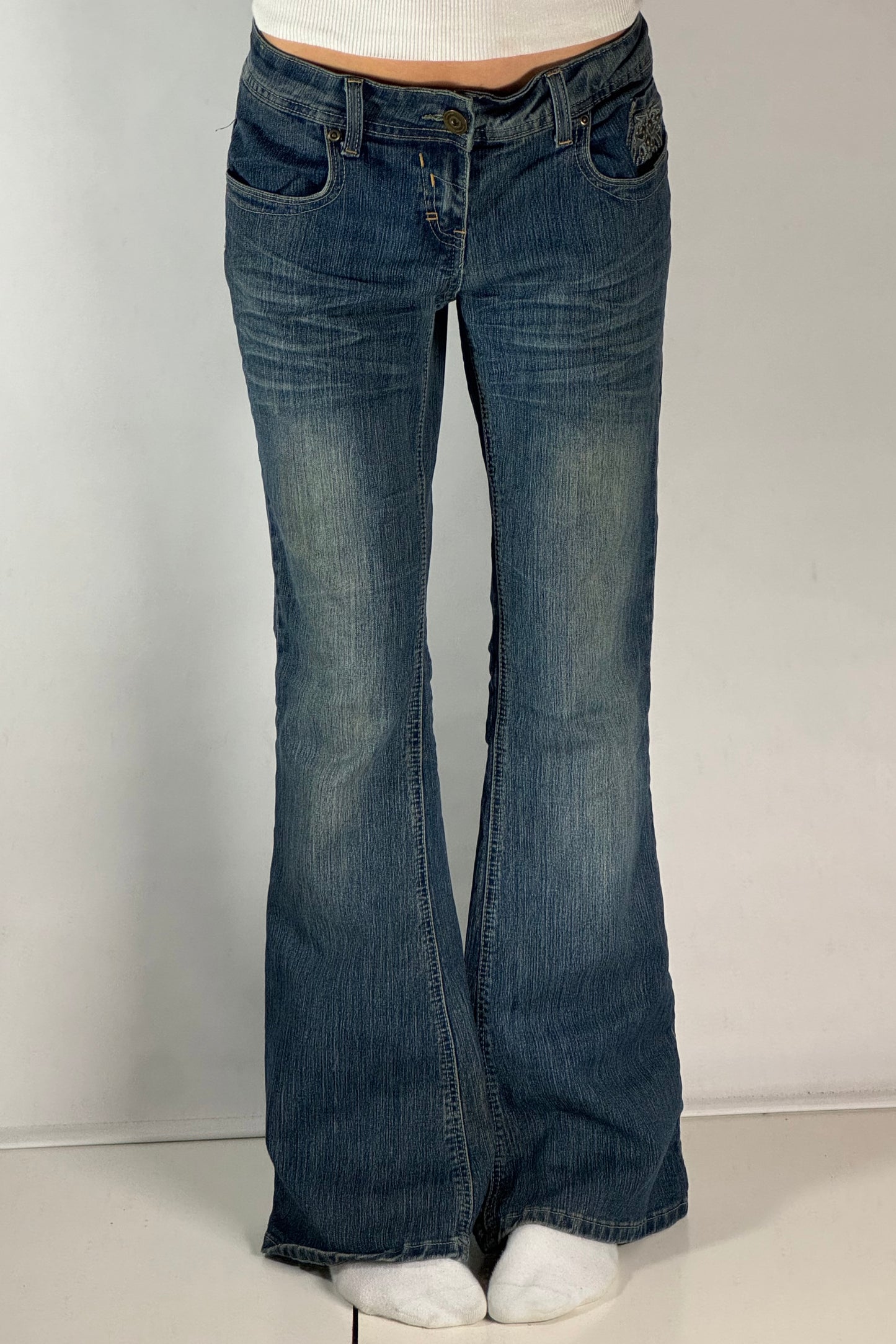 Lågmidjade jeans stl: L