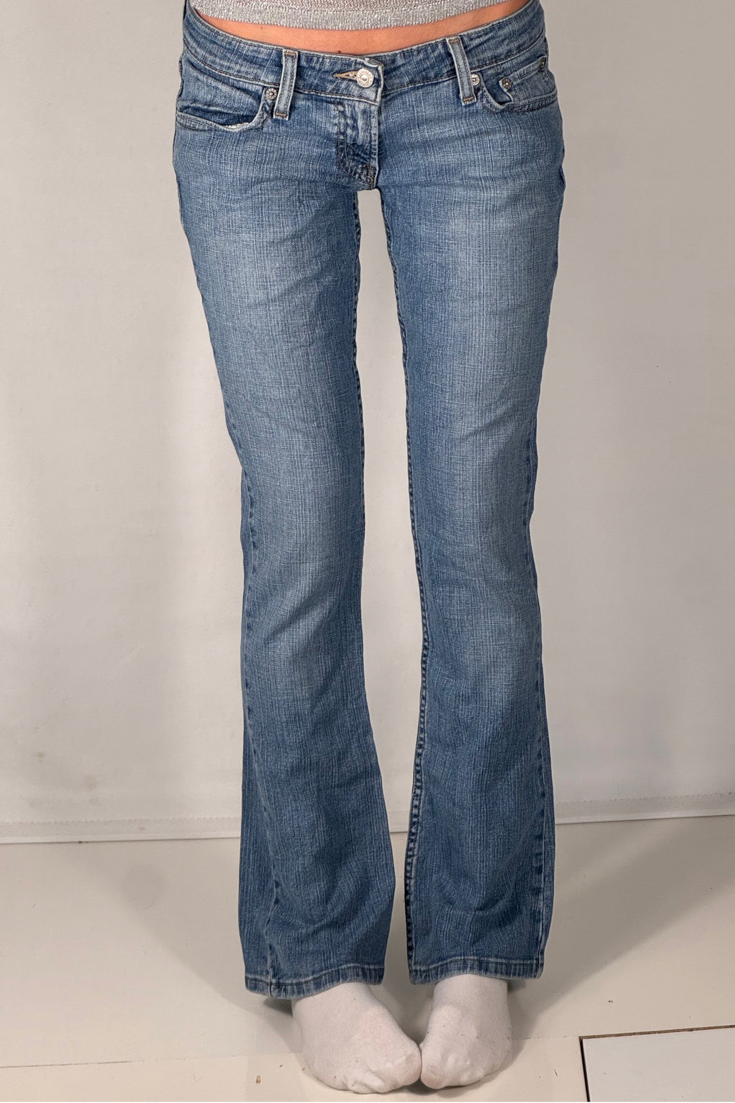 Lågmidjade jeans stl: S