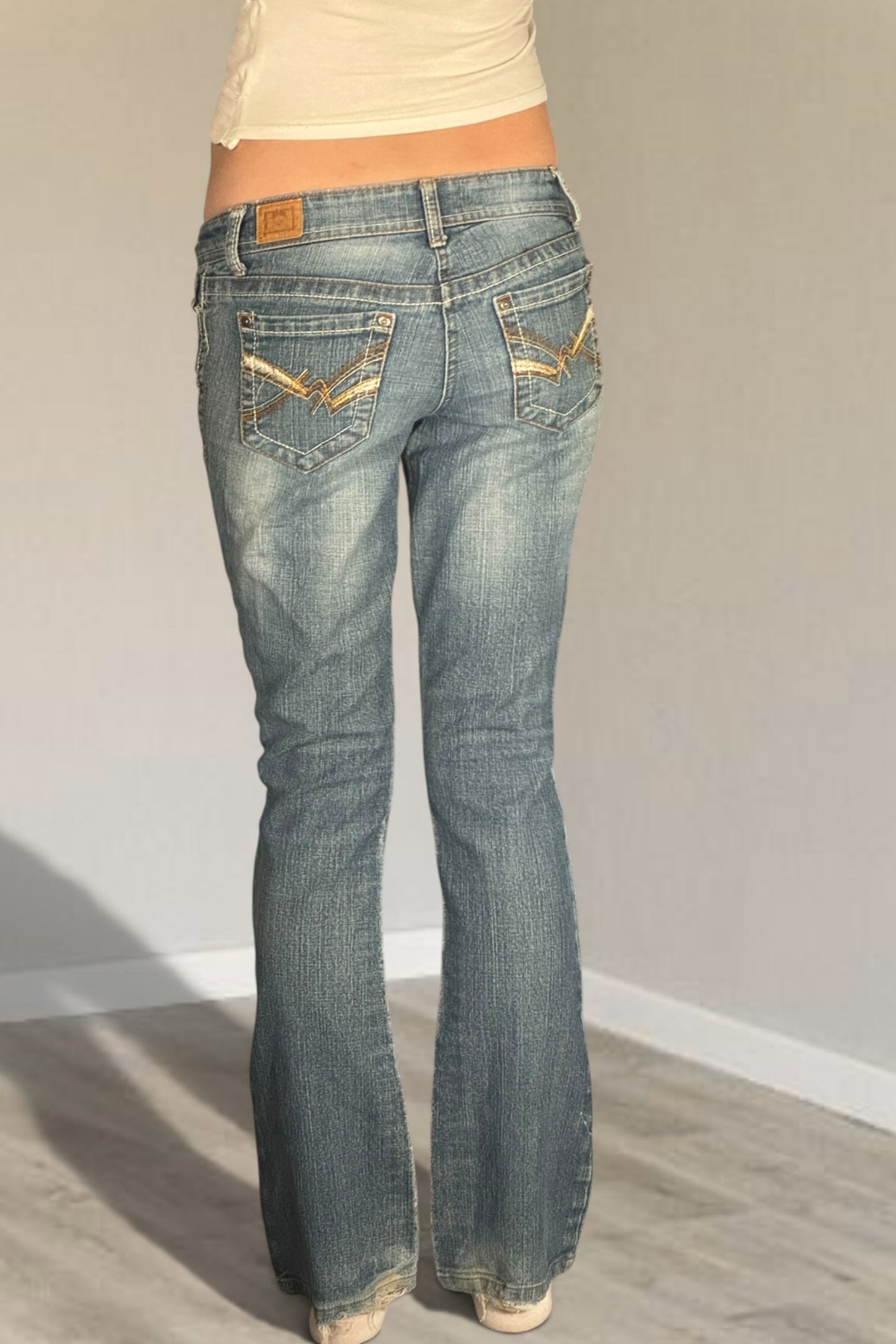 Lågmidjade jeans stl: XS