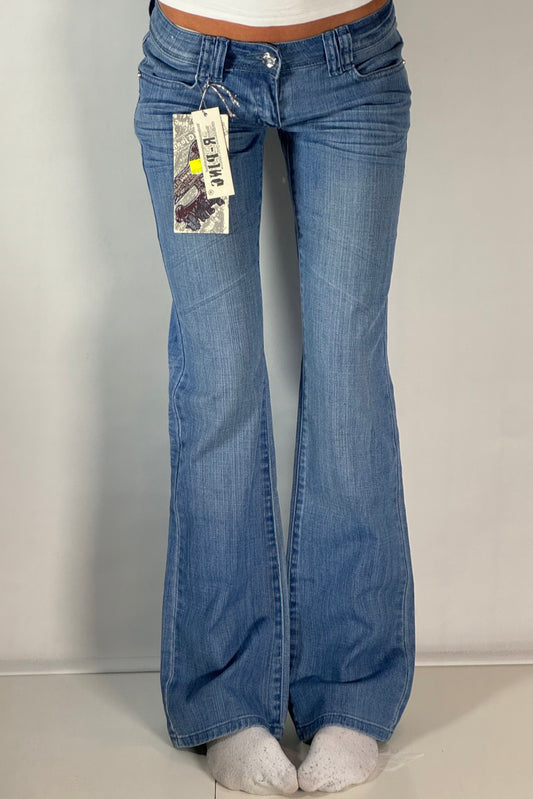 Lågmidjade jeans stl: XS