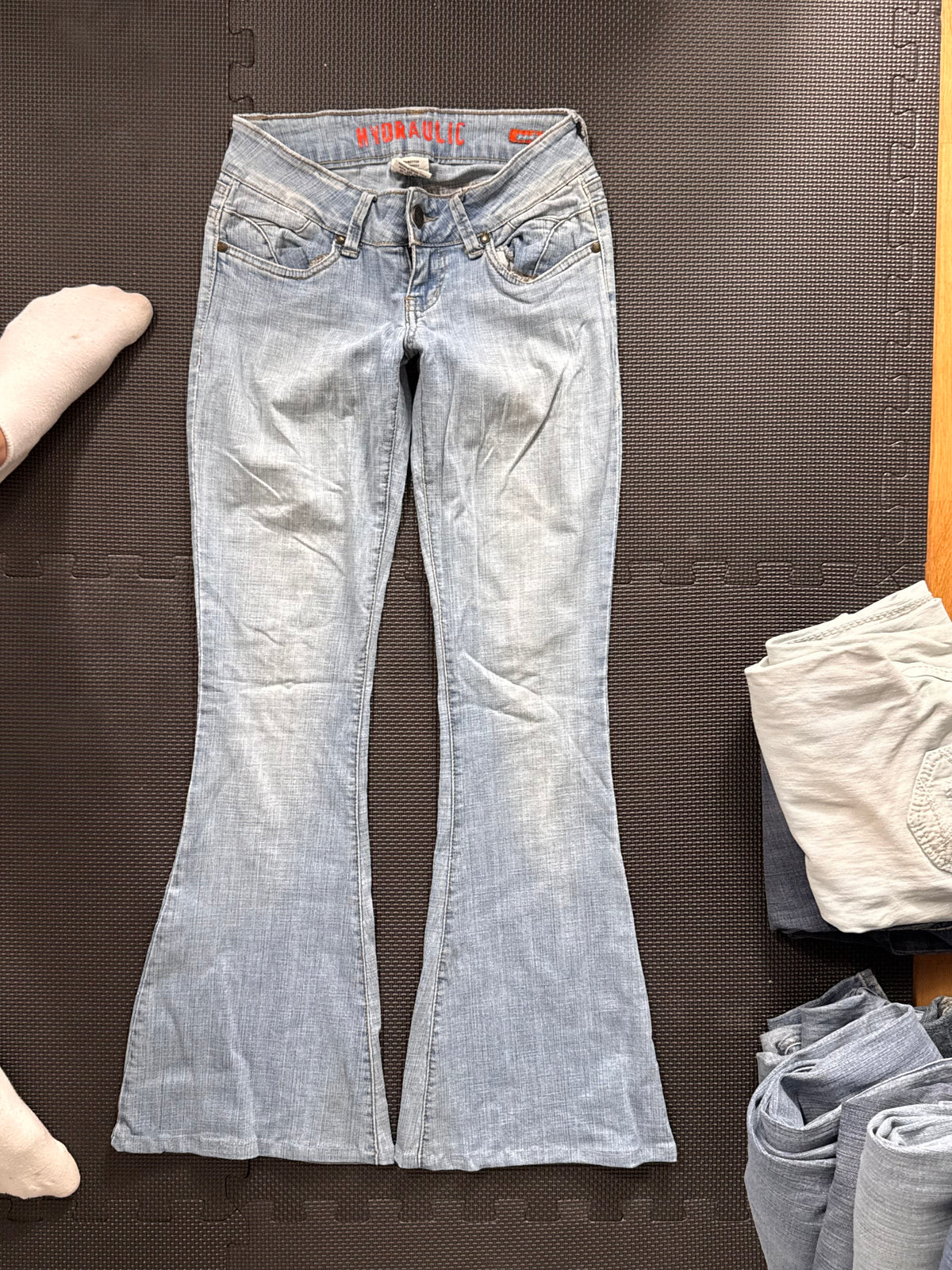 Lågmidjade jeans stl: XS