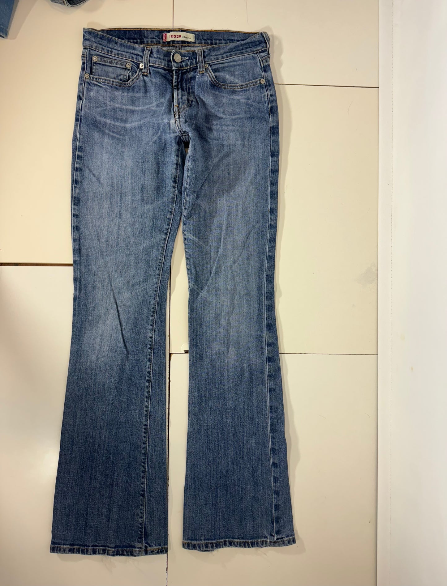 Lågmidjade jeans stl: S
