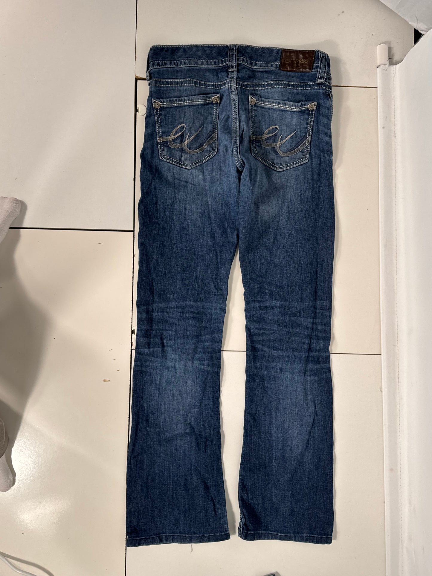 Lågmidjade jeans stl: S