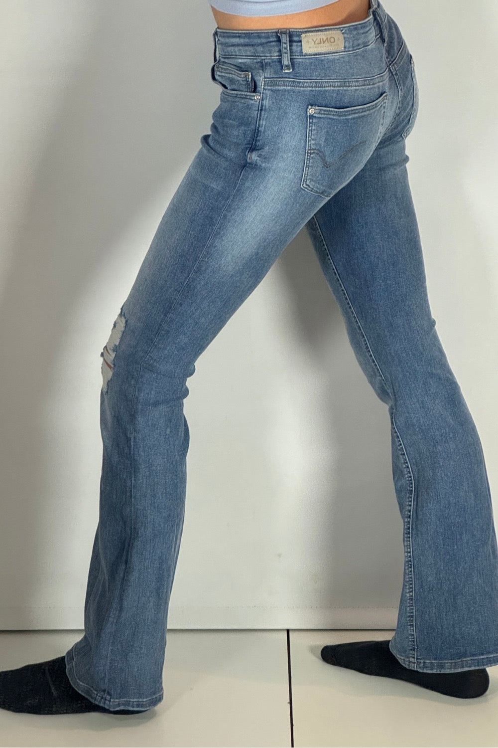 Lågmidjade jeans stl: S