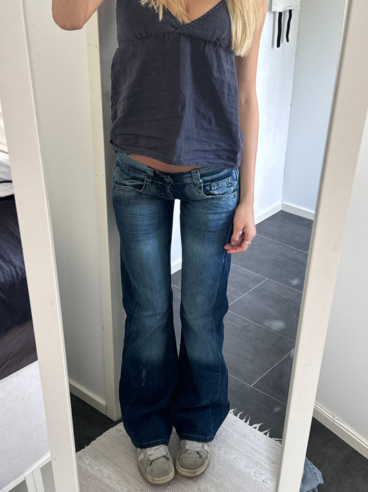 Lågmidjade jeans stl: 31/34