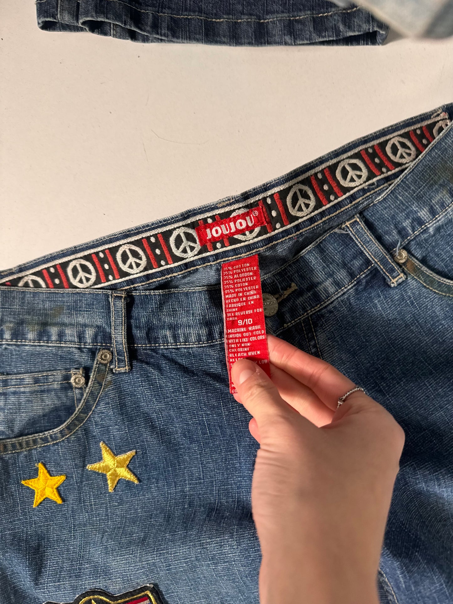 Lågmidjade jeans stl: