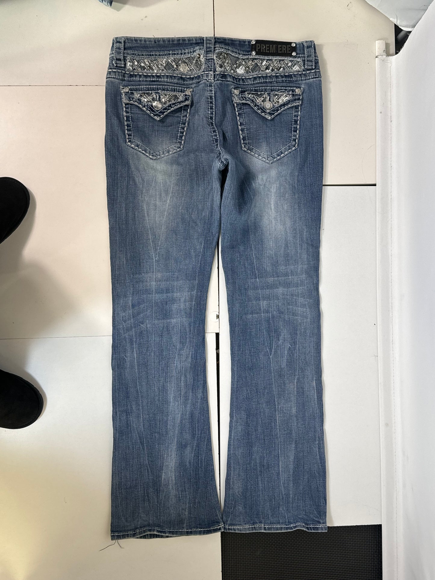 Lågmidjade jeans stl: L