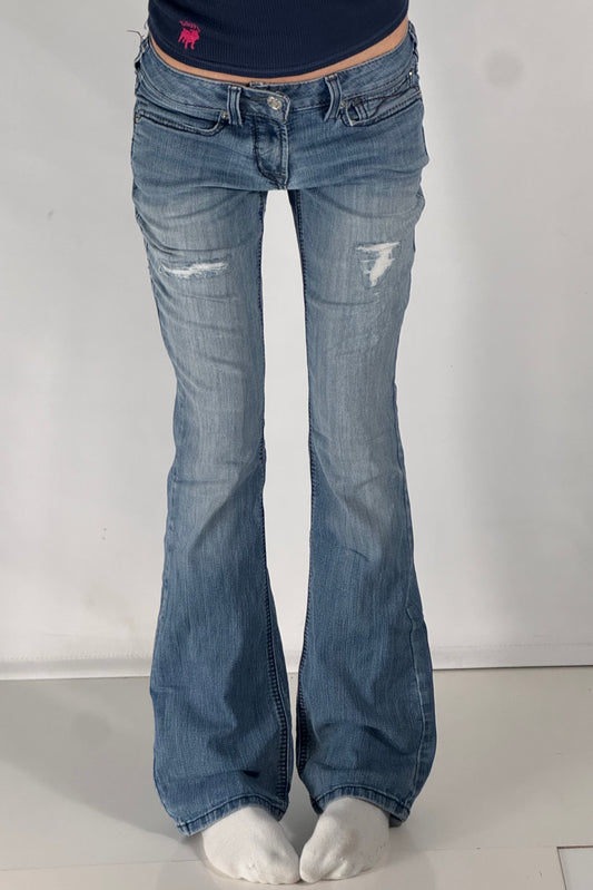 Lågmidjade jeans stl: XS