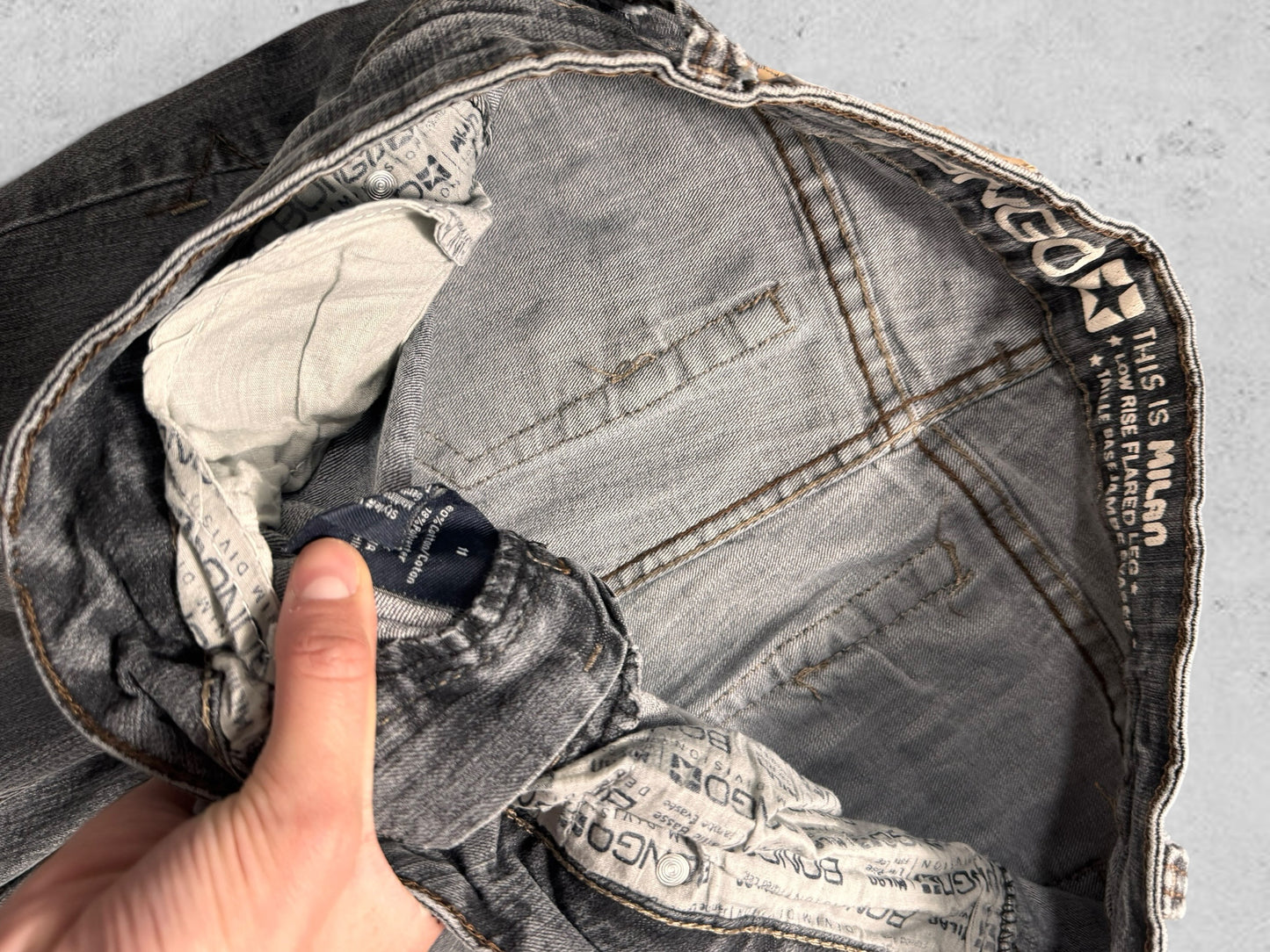Lågmidjade jeans stl: (kopia 186)