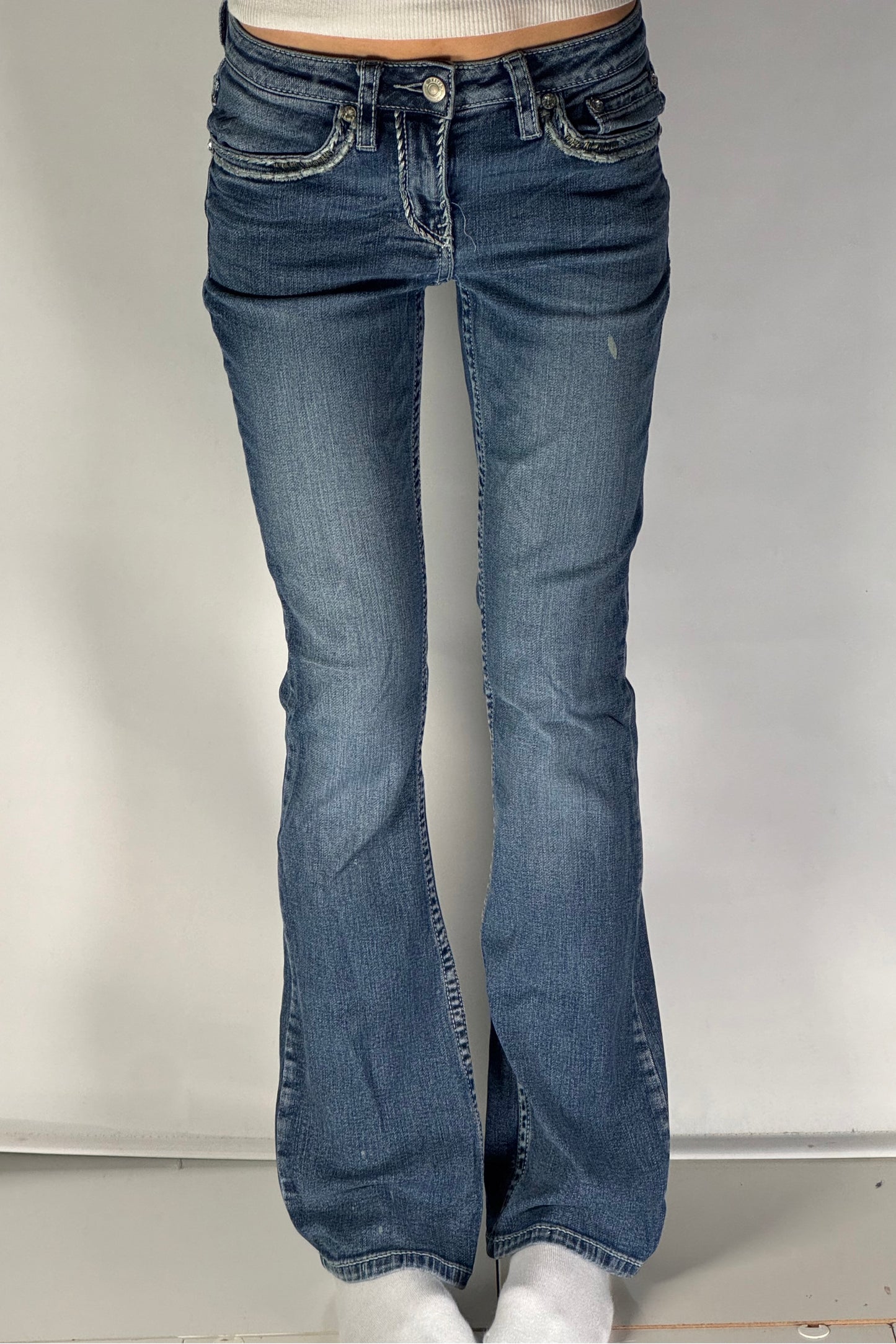 Lågmidjade jeans stl: XXS
