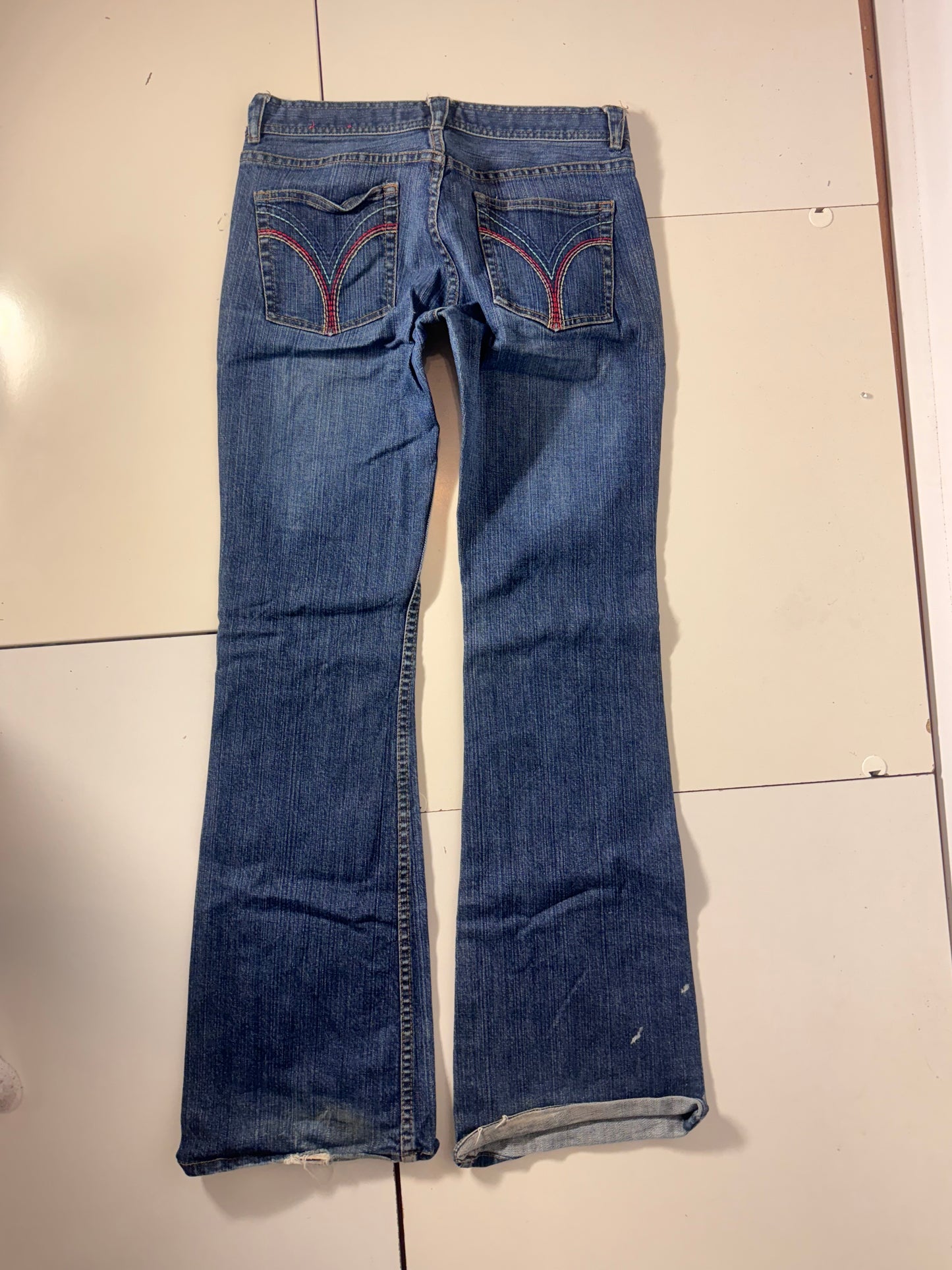 Lågmidjade jeans stl: