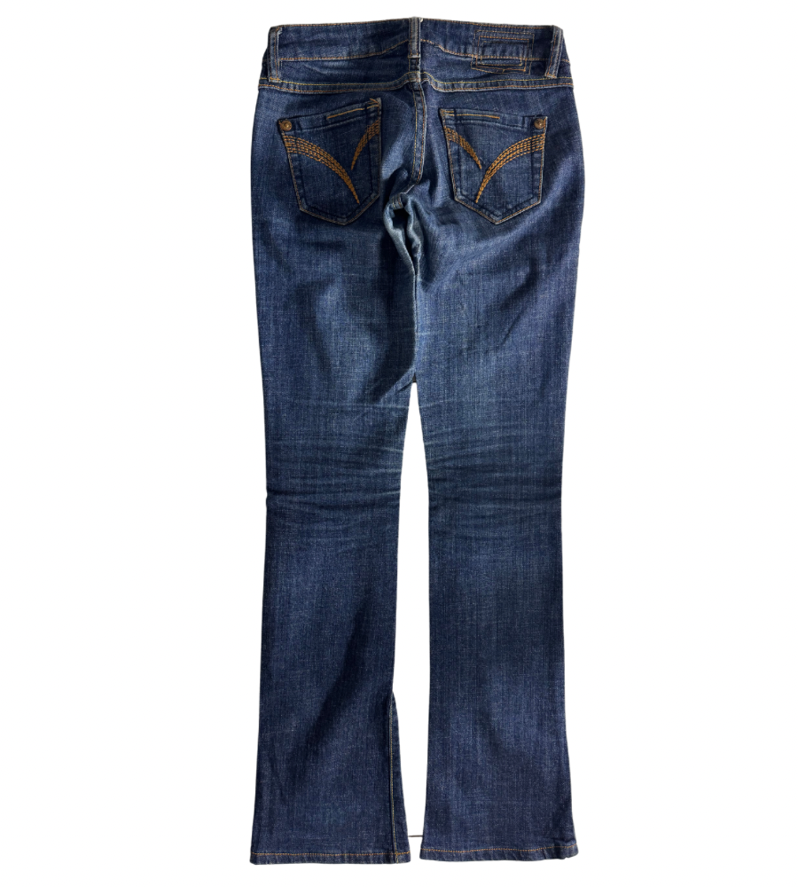 Lågmidjade jeans–stl: XXS