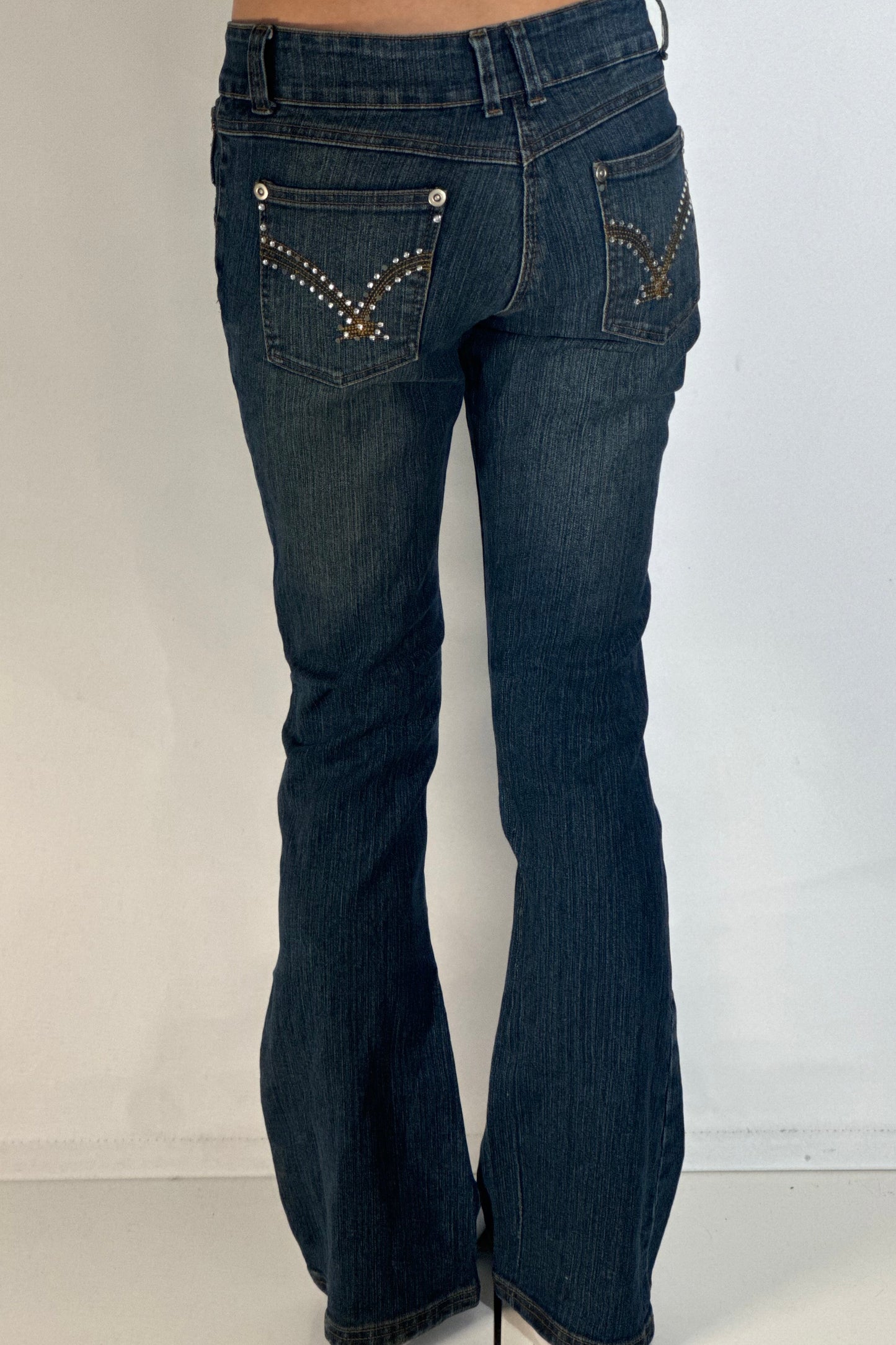 Lågmidjade jeans stl: XS