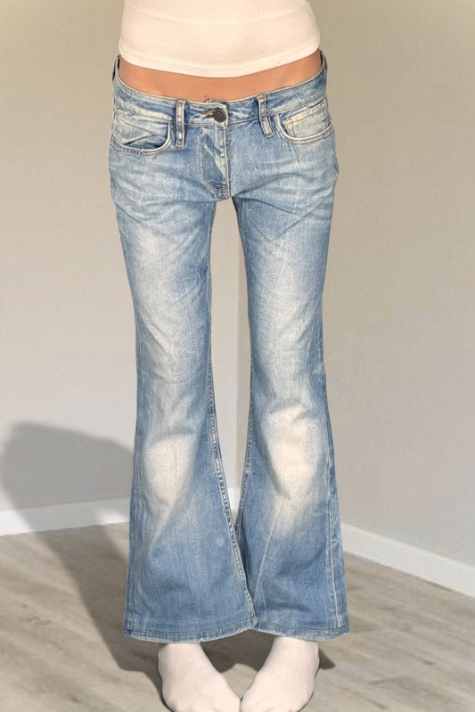 Lågmidjade jeans stl: S