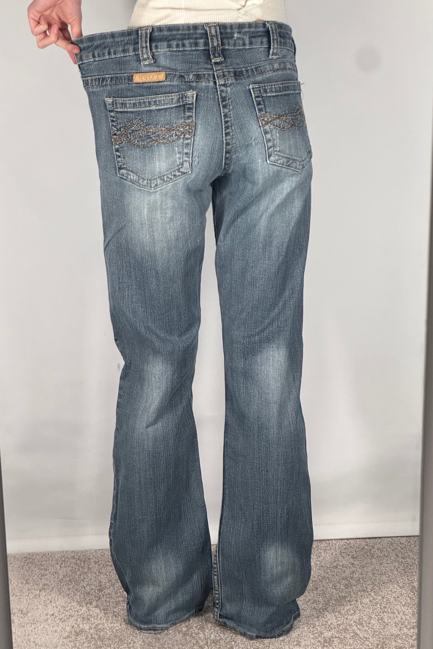 Lågmidjade jeans stl: M