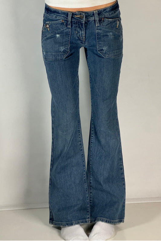 Lågmidjade jeans stl: XS
