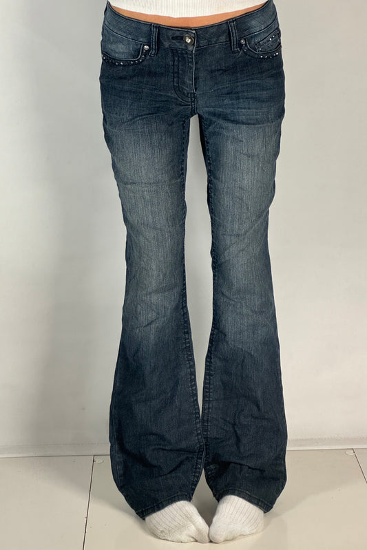 Lågmidjade jeans stl: S