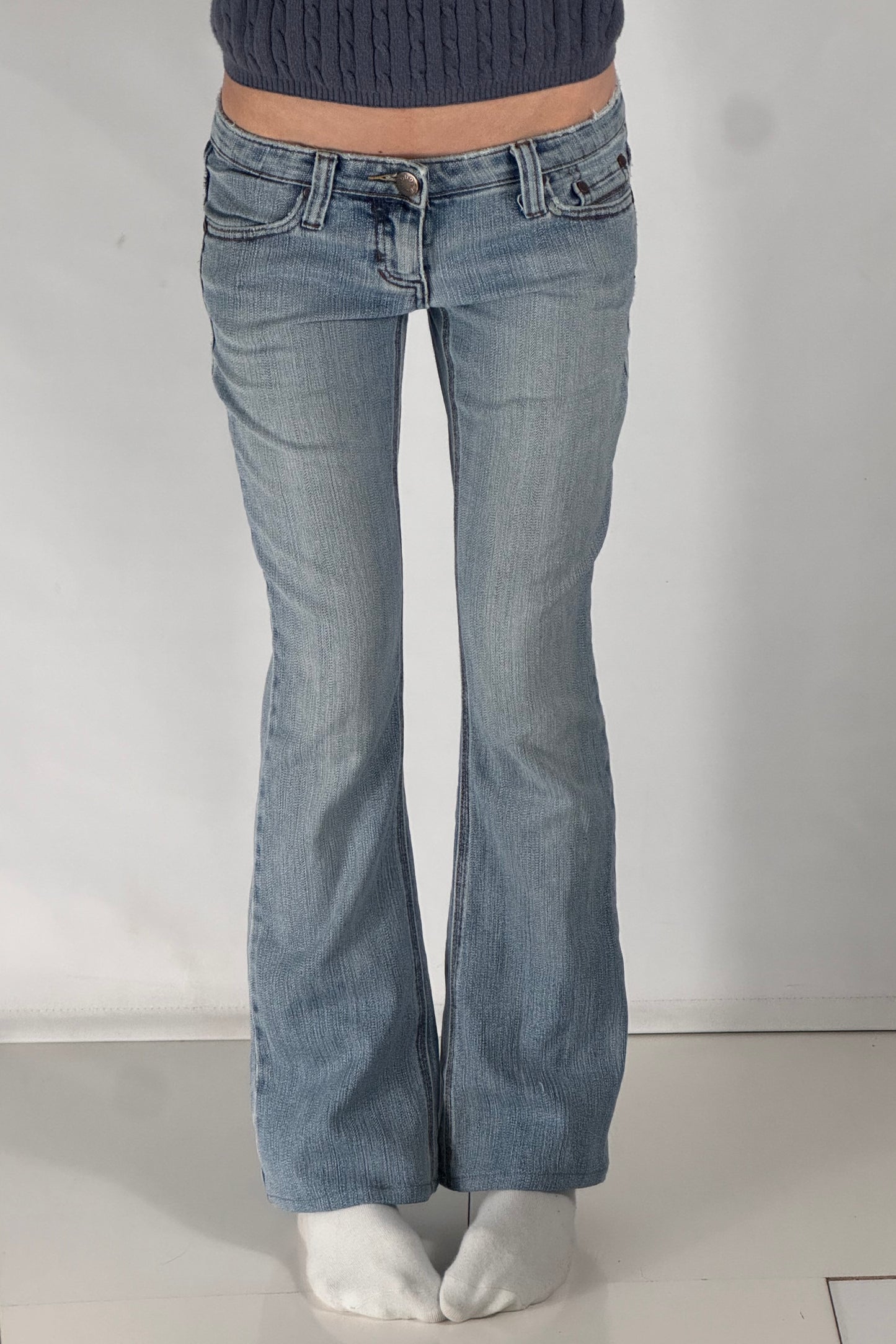 Lågmidjade jeans stl: XS/S