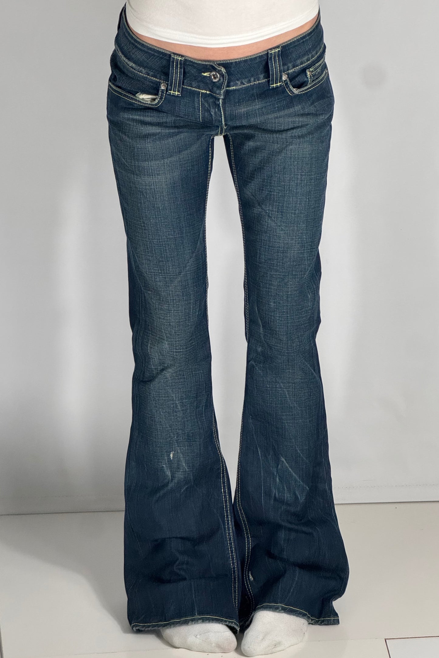 Lågmidjade jeans stl: S