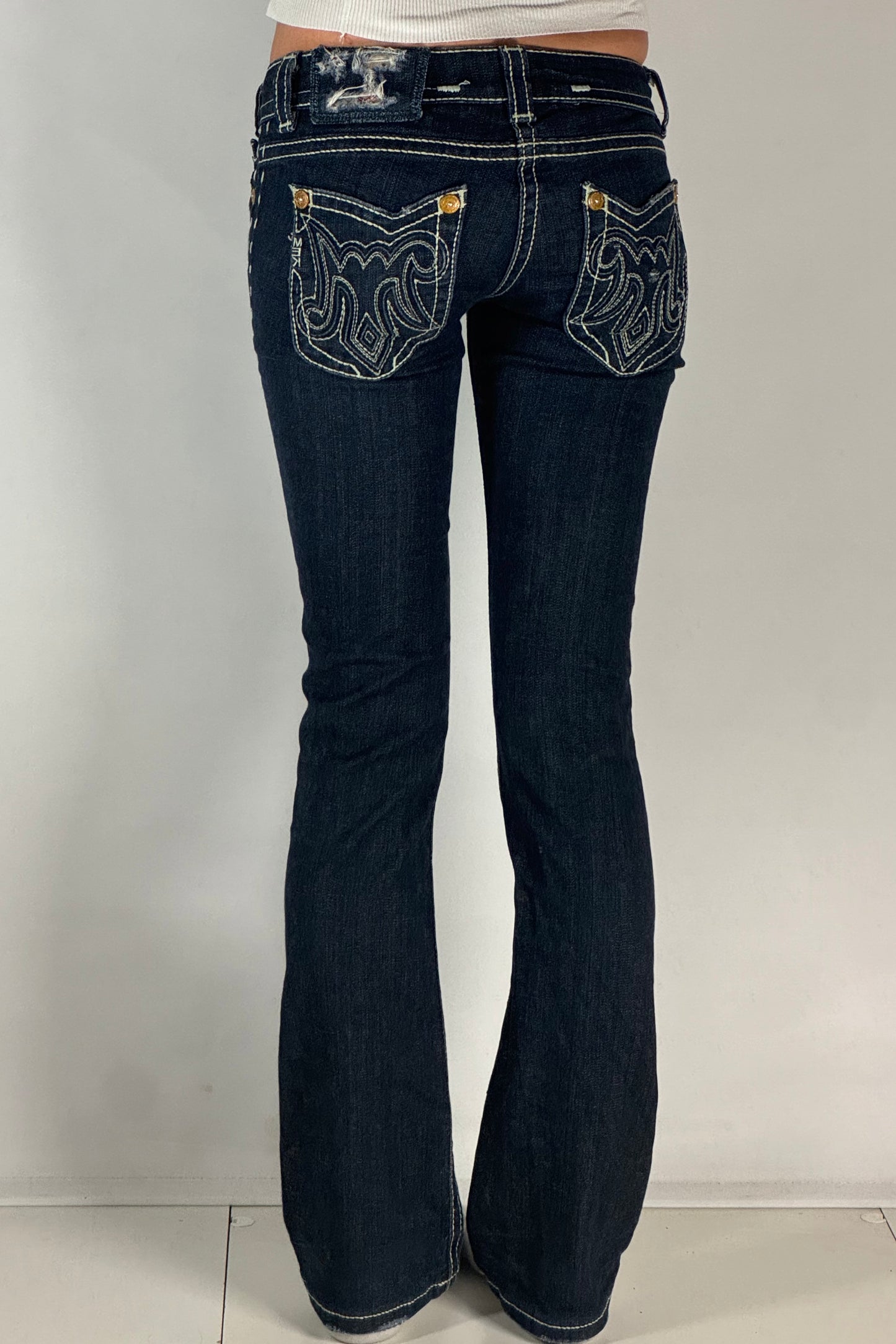 Lågmidjade jeans stl: XS