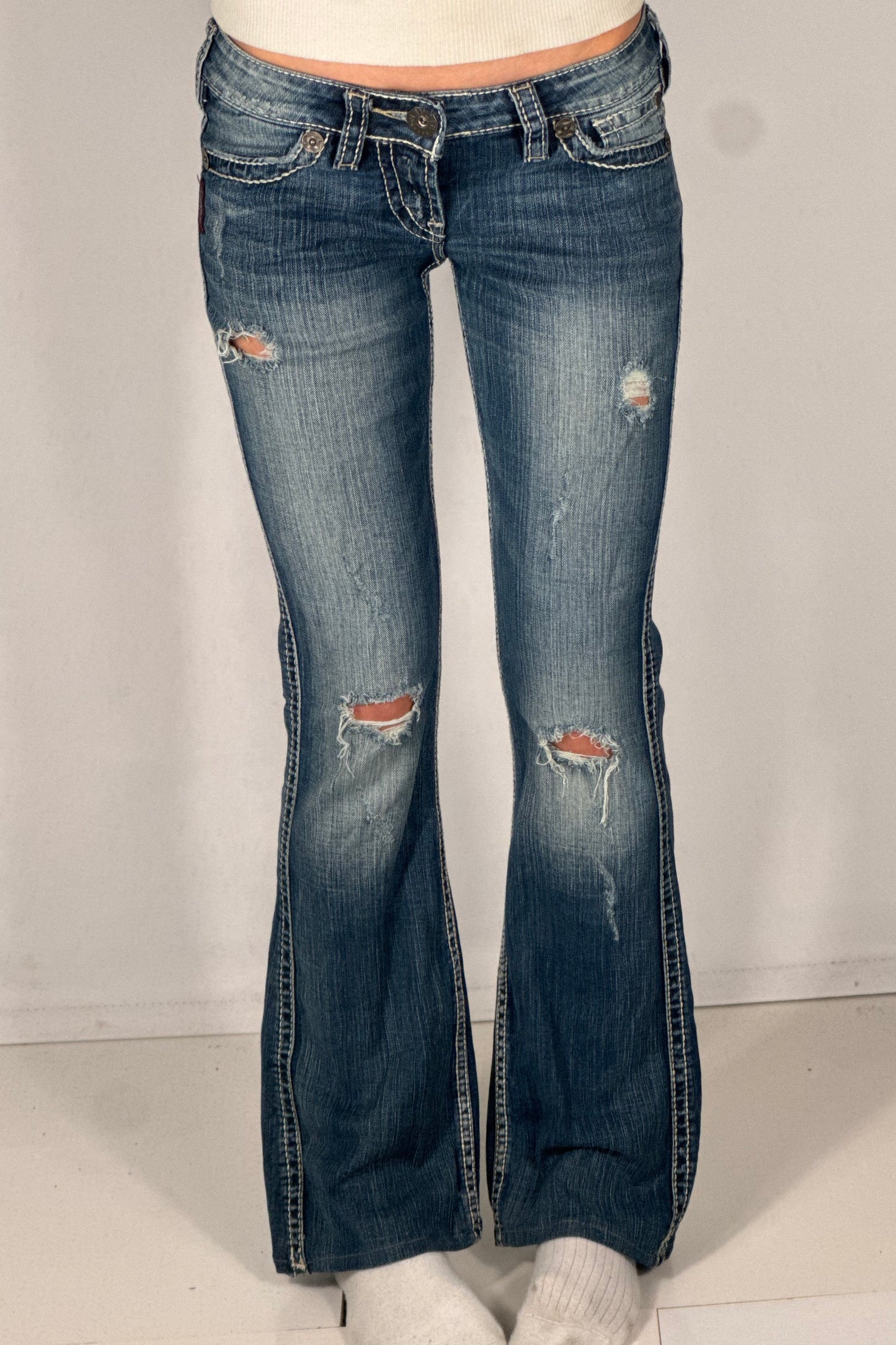 Lavtaljede jeans str: XS