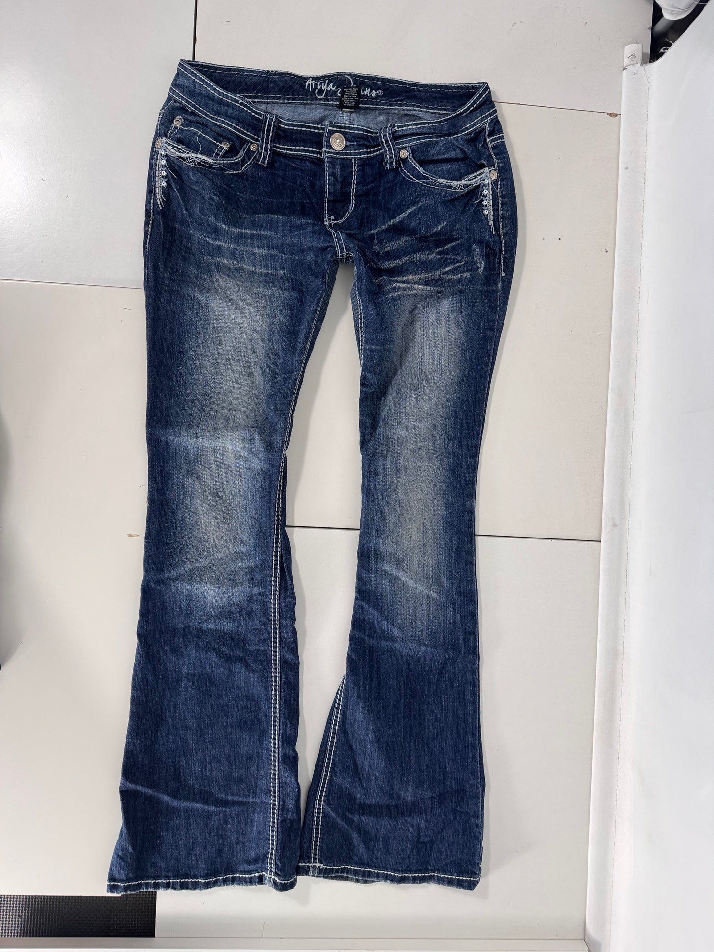 Lågmidjade jeans stl: S